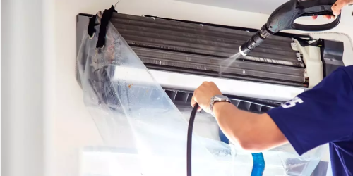 AC servicing and cleaning